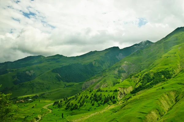 Yeşil dağlar — Stok fotoğraf