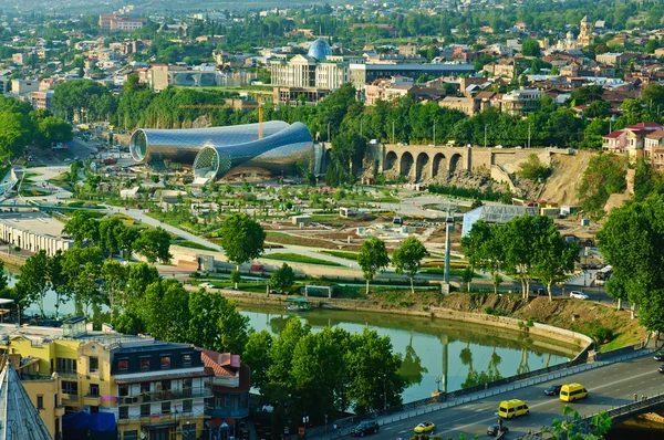 Vista de Tbilisi — Fotografia de Stock