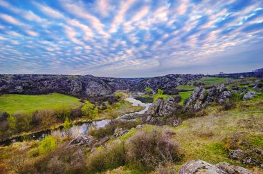 Kanyon güneş doğarken