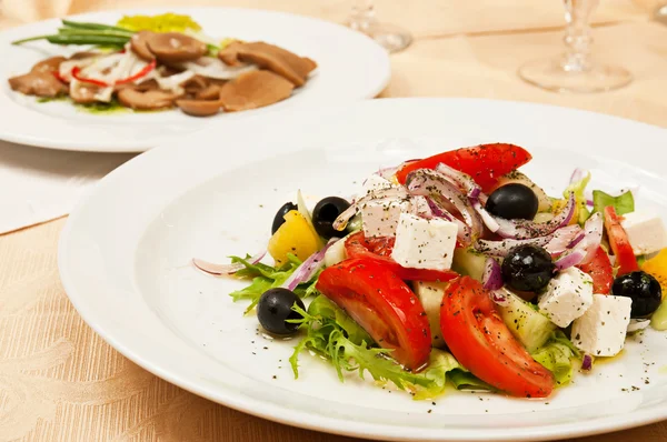 Greek salad — Stock Photo, Image