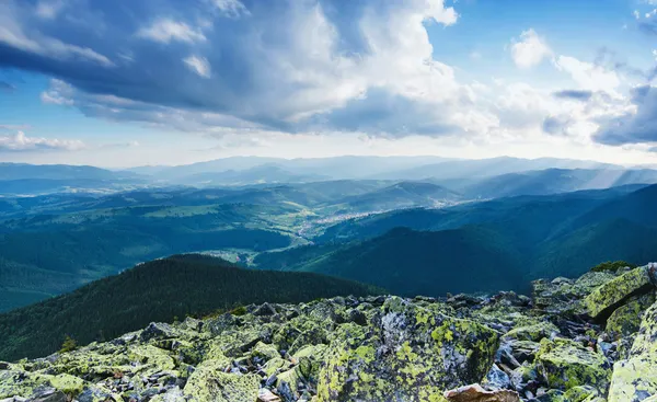 Karpaternas bergslandskap — Stockfoto