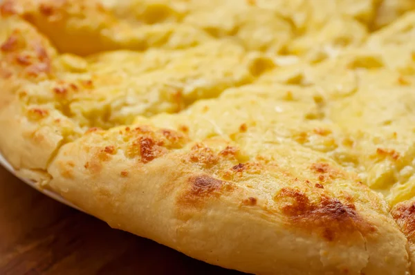 Khachapuri 特写 — 图库照片