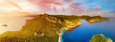 Yunanistan 'ın yukarısından Halkidiki