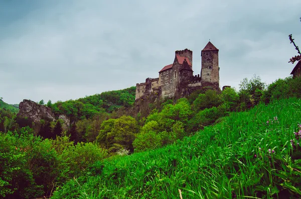 Castelo de Hardegg na Áustria — Fotografia de Stock