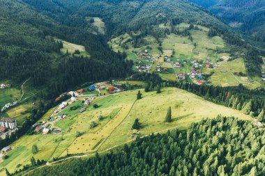 Karpatya dağ manzarası