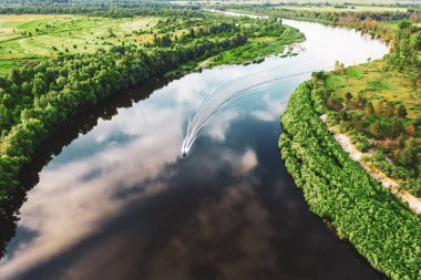 Kırsal yaz günbatımı