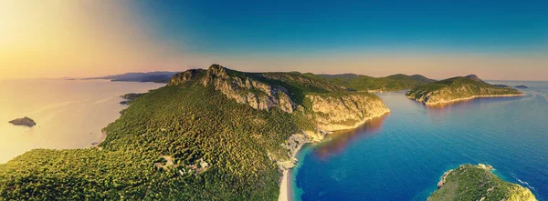 Yunanistan 'ın yukarısından Halkidiki