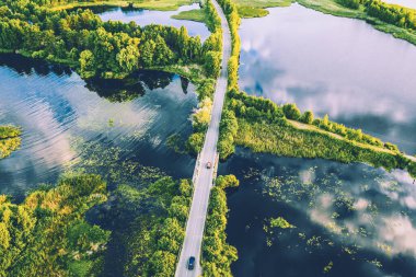 Kırsal yaz günbatımı
