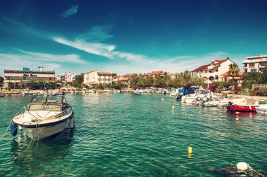 Hırvatistan 'ın Dalmaçya kentinde Petrcane