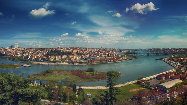 Panoramic view of Istanbul — Stock Photo, Image