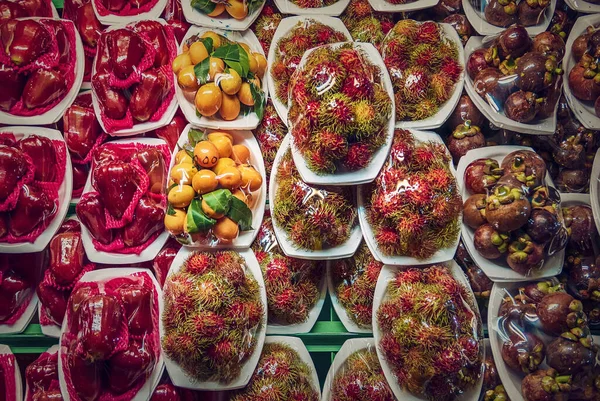Street fruit market — Stock Photo, Image