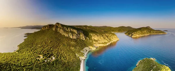 Halkidiki from Above, Greece — стокове фото