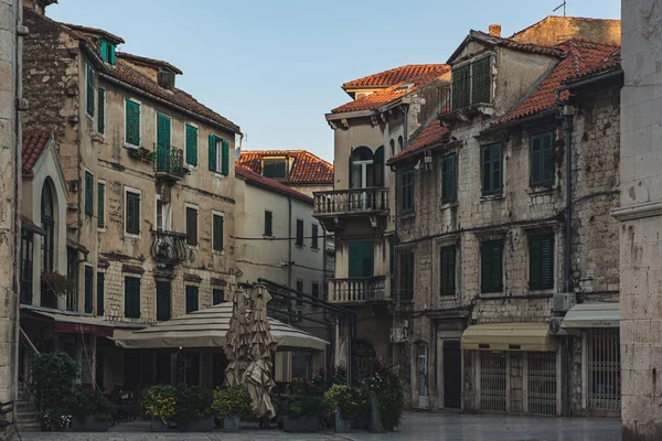 Hırvatistan 'ın Split kentinde meyve meydanı