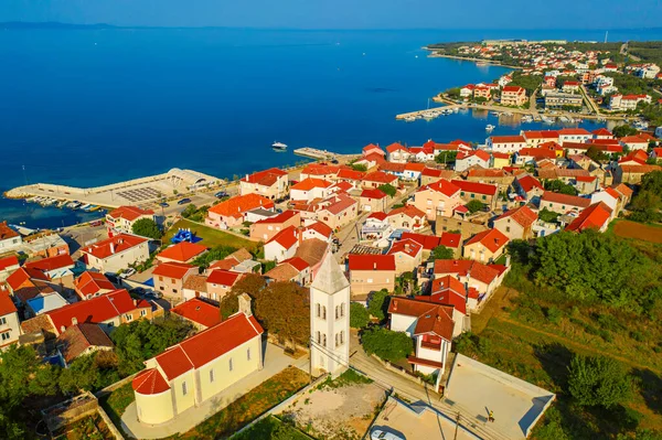Petrcane village, Croatia — Stock Photo, Image