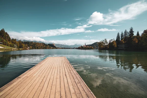 Lake Bled, Slovenien - Stock-foto