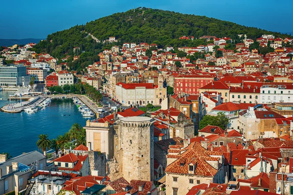 Vista a Split, Croacia — Foto de Stock