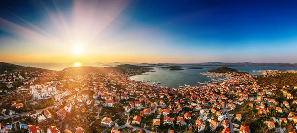 Top view of the Zadar, Croatia. — Stock Photo, Image