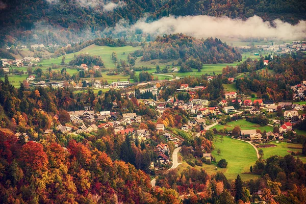 スロベニアの秋の風景 — ストック写真