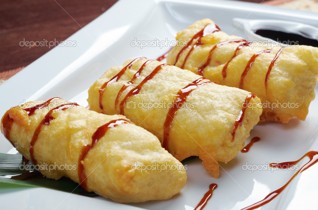 Traditionelle japanische Dessertfrucht - Stockfotografie ...