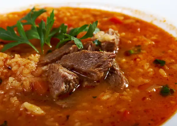 Soup Kharcho — Stock Image Soup Kharcho Stock Picture