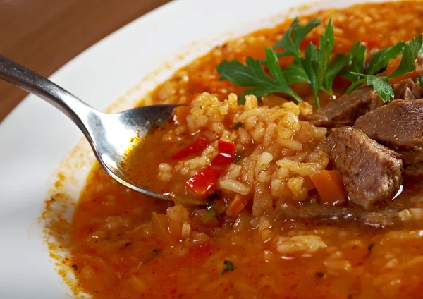 Soup Kharcho — Stock Image Soup Kharcho Royalty Free Stock Photos