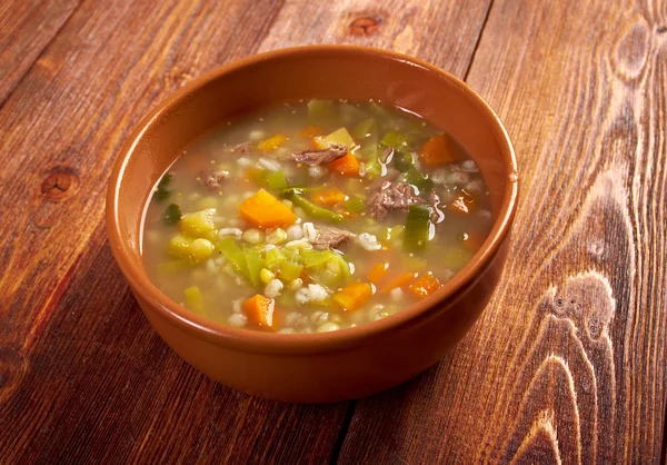 Scotch Broth Soup — Stock Image Scotch Broth Soup Royalty Free Stock Photos