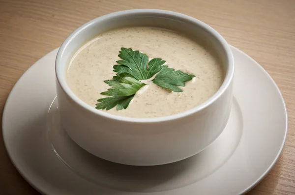 Mushroom cream soup — Stock Image Mushroom cream soup Stock Image