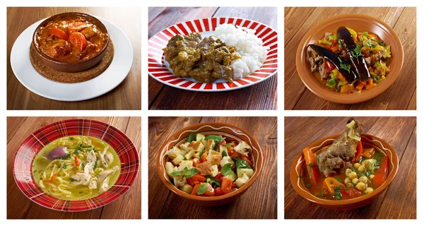 Food set oriental cuisine. — Stock Image Food set oriental cuisine. Royalty Free Stock Images
