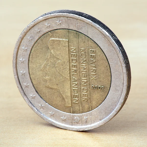 Twee euro — Stockfoto