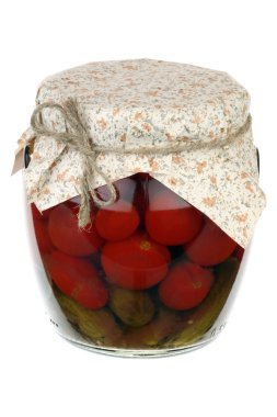 domates ve salatalık turşusu