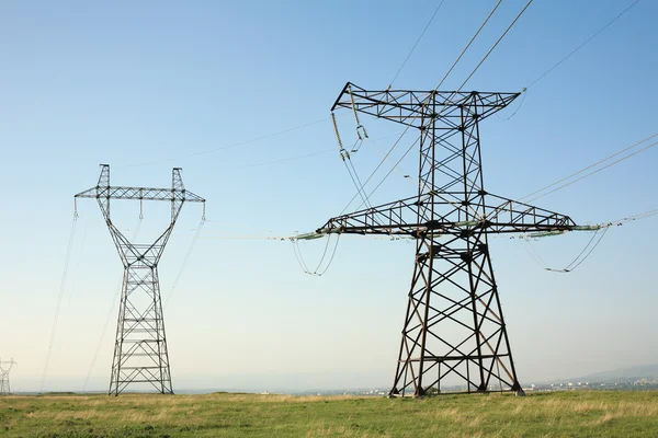 Elektrische leidingen — Stockfoto