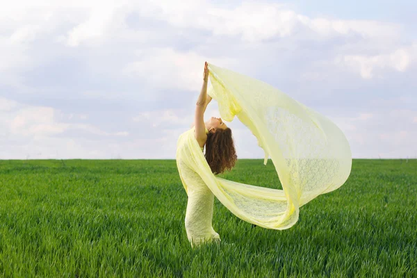 Chica perfecta bailando — Foto de Stock