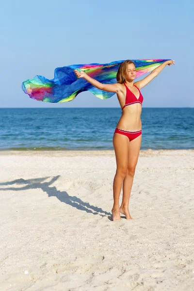 Verträumte süße Teen Mädchen — Stockfoto