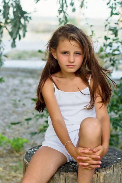 Pretty little girl — Stockfoto