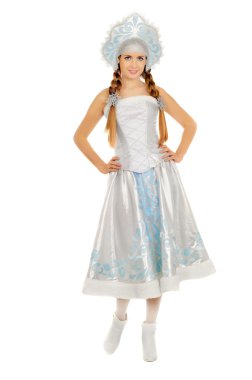 mutlu güzel kar kızlık