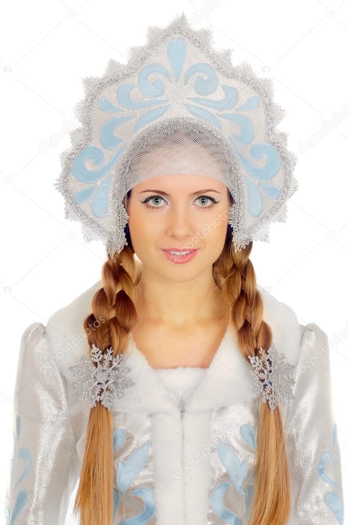 beautiful Snow Maiden