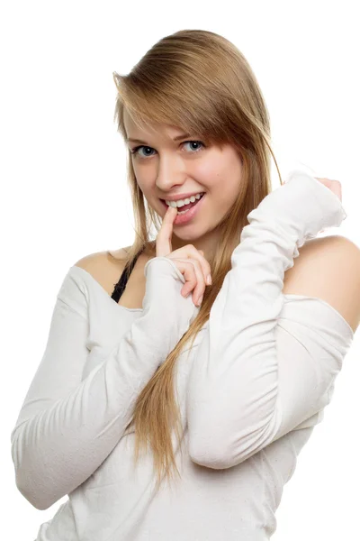 Pretty young woman — Stock Photo, Image