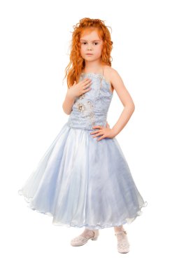 Şirin küçük kız.