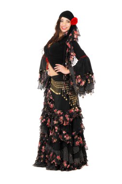 Çingenece gülümseyen