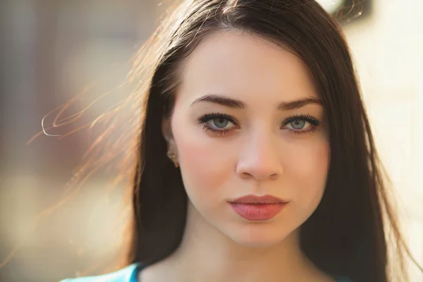 Sexy young brunette — Stock Photo, Image