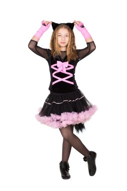 catsuit içinde güzel bir kız