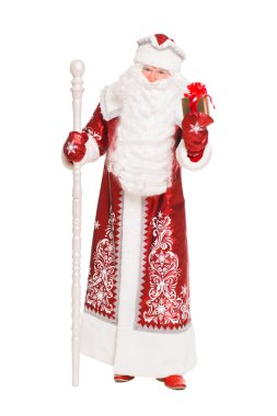 Noel Baba hediye kutusu açık