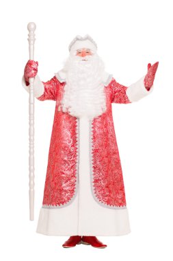 Noel Baba kıyafetli adam
