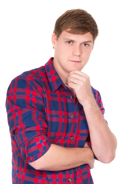 Portrait of handsome young guy — Stock Photo, Image