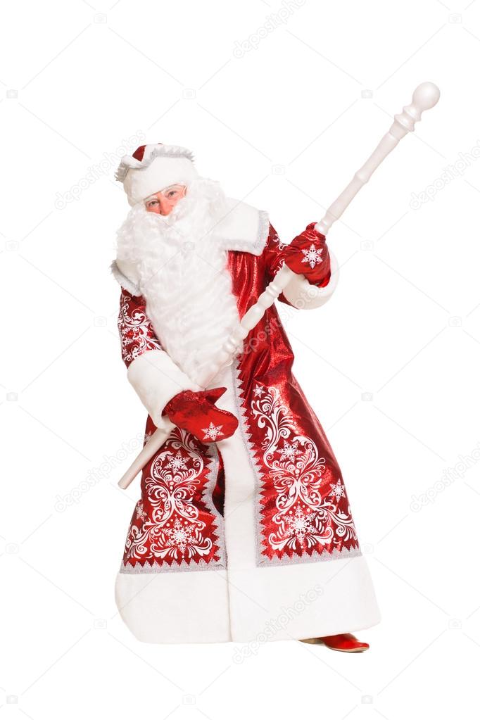 Playful Santa Claus