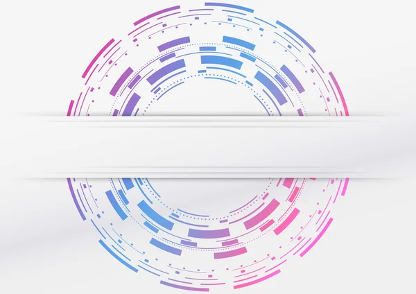 Moderna astrazione geometrica con sfondo colorato — Vettoriale Stock