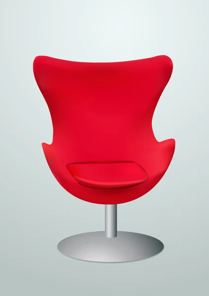 Czerwone krzesło dla vip — Wektor stockowy