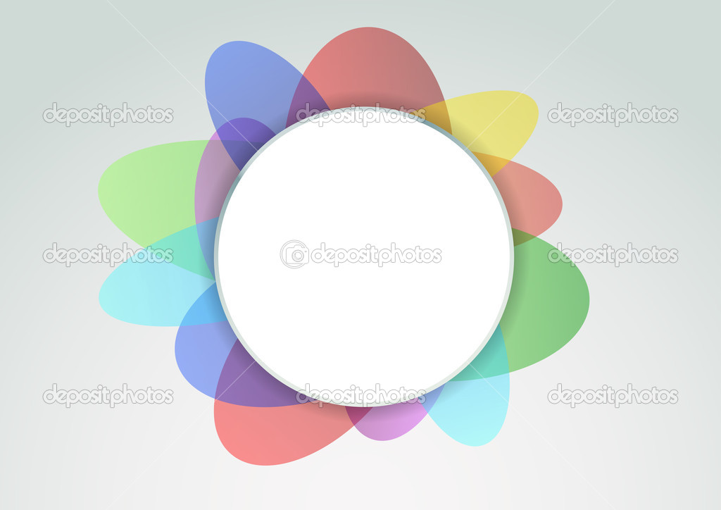 Colorful abstract notifier