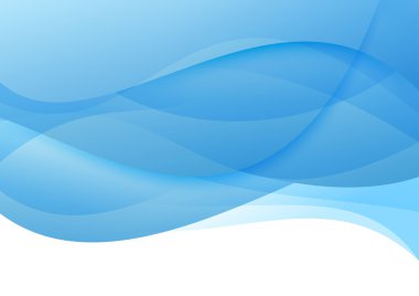 soyut mavi dalgalar - modern arka plan