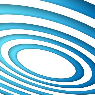 yuvarlak daire mavi tasarım öğesi